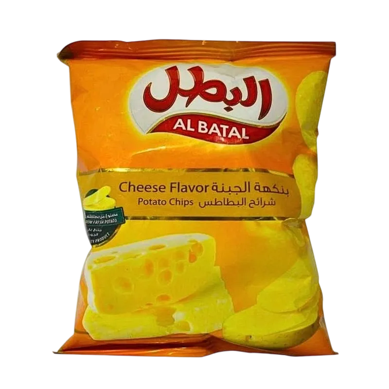 البطل بطاطس  بنكهة الجبنة 12جم