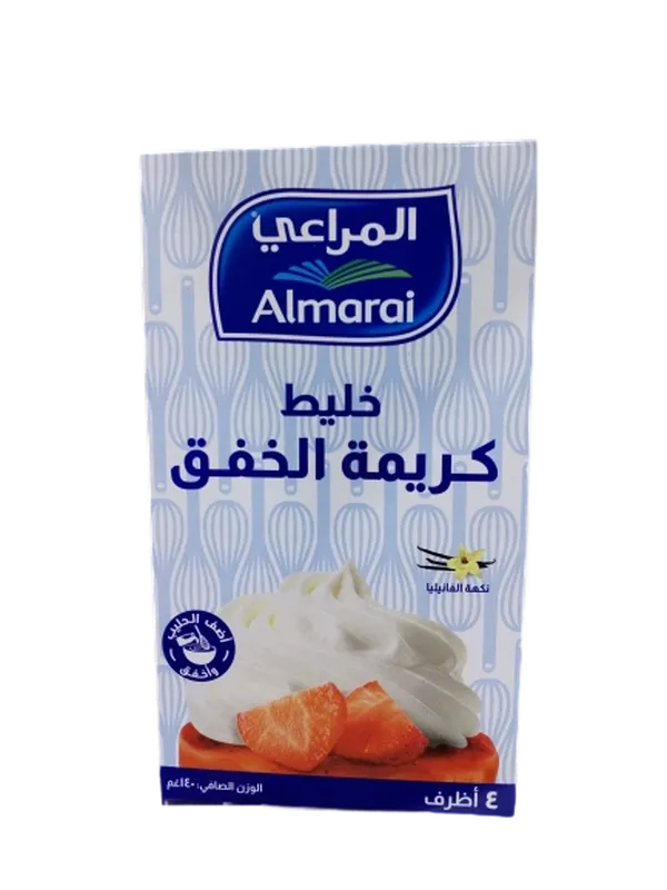 خليط كريمة الخفق 4 اظرف 140 جم