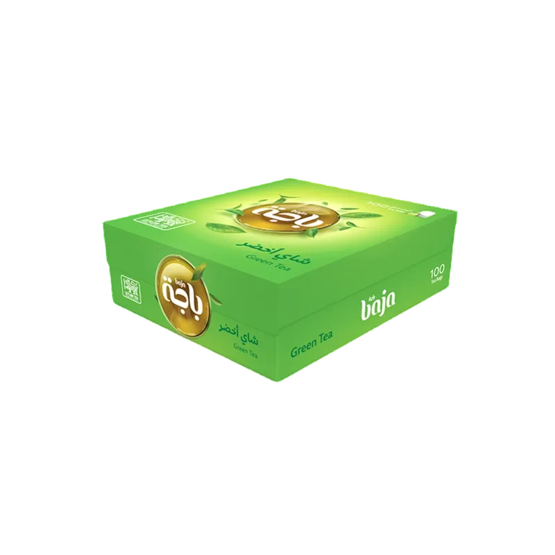 باجة شاي اخضر 100 كيس