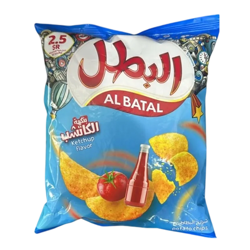 البطل بطاطس كاتشب 65جم