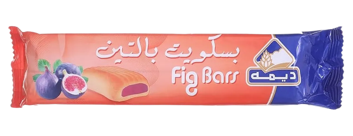 ديمة بسكويت حشوة التين 12 جم — بوكس *15