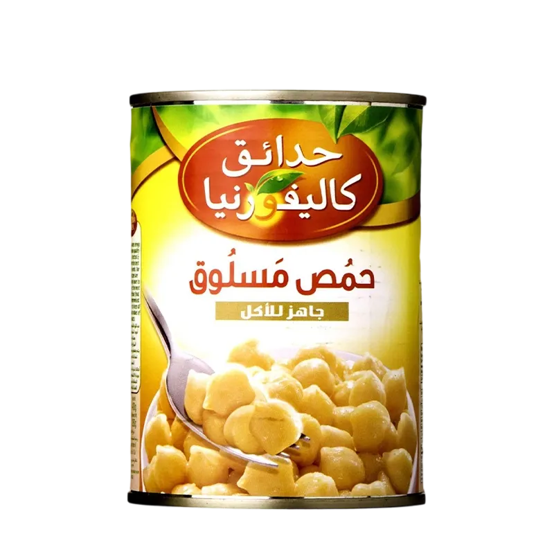 حدائق كالفورنيا حمص مسلوق جاهز للاكل 400جم