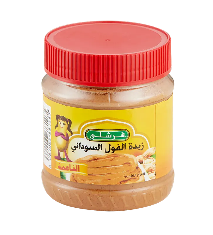 فرشلي زبدة فول سوداني ناعمة 12اونز