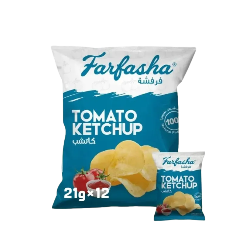 بطاطس فرفشة كاتشب 21 جم — شدة*12
