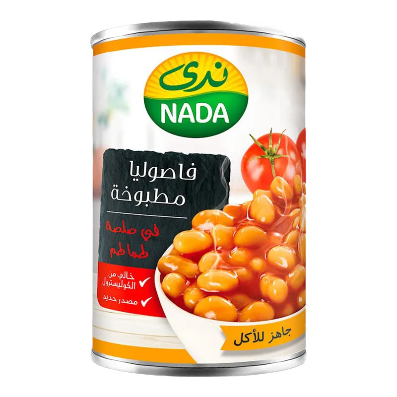 ندي فاصوليا مطبوخة صلصة طماطم 400جم
