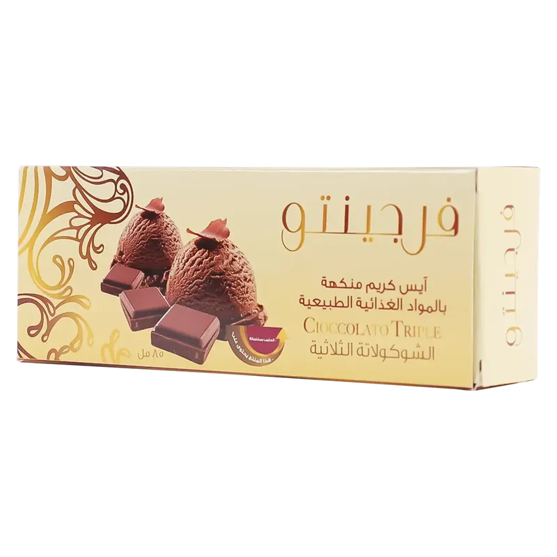 فرجينتو ايس كريم أعواد الشوكولاتة الثلاثية 85 مل