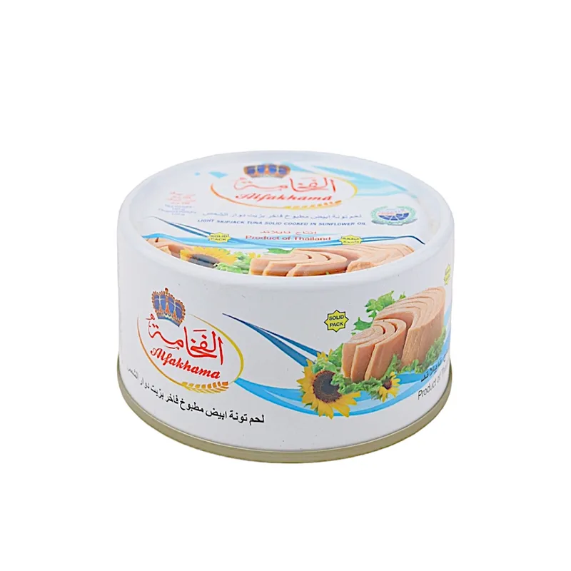 تونة الفخامة بزيت دوار الشمس 140جم