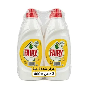 فيري سائل غسيل الصحون برائحة الليمون 400 مل — شدة *2