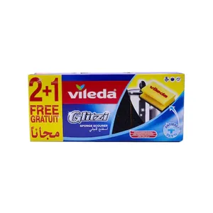فيلدا إسفنجه غسيل الصحون جليتزي كريستال 2+1 مجانا
