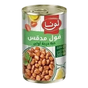 لونا فول مدمس حبة كبيرة درجة أولى 450جم