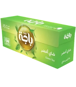باجة شاي اخضر  25فتلة