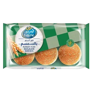 لوزين خبز البرجر بالسمسم 400 جم