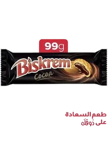 بسكريم رول بسكويت بكريمة الكاكاو  99جم