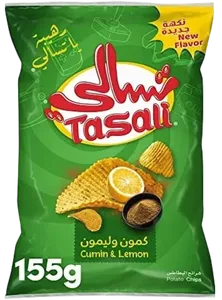 تسالي بطاطس كمون وليمون 155 جم
