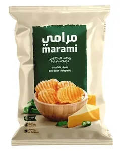 رقائق البطاطس شيدر هالبينو 100 جم
