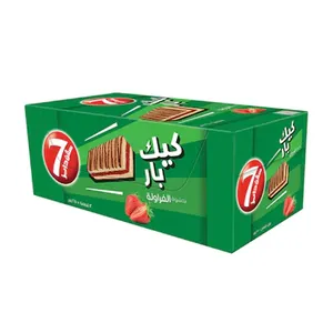 سفن دايز كيك بار الفراوله  25جم — بوكس *12