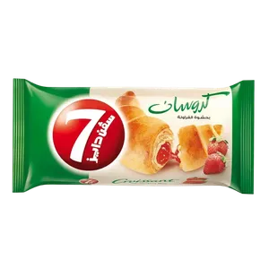 سفن دايز كرواسان بحشوةالفراوله55جم