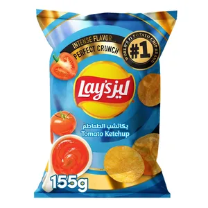 ليز رقائق البطاطس بالكاتشب 155-165 جم