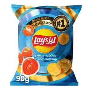 ليز  رقائق البطاطس بالكاتشب 90جم