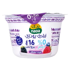 ندي زبادي يوناني مختلط بيري 160 جم