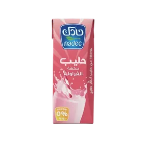 نادك حليب فراوله 185مل