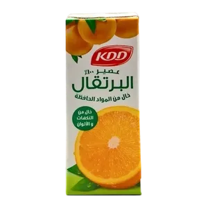 كي دي دي عصير برتقال مع العنب الابيض180مل