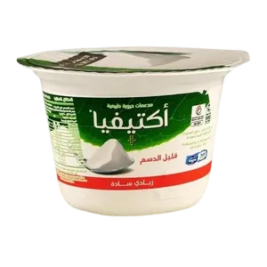 الصافي زبادي اكتيفيا قليل الدسم  ( سادة )   150مل