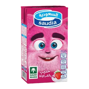 السعوديه حليب الفراوله 125مل