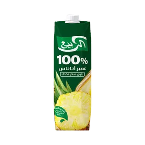 الربيع عصير اناناس 100% 1لتر
