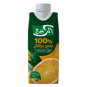 الربيع عصير برتقال 100%   1لتر