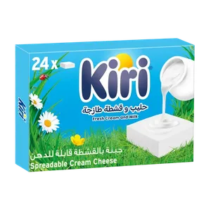 جبنة كيري  بالقشطة قابلة للدهن 400جم