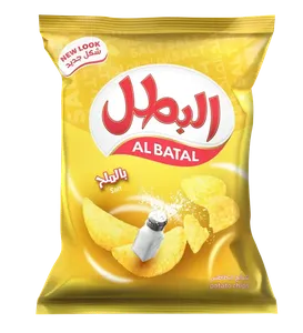 البطل رقائق بطاطس بالملح 110 جم
