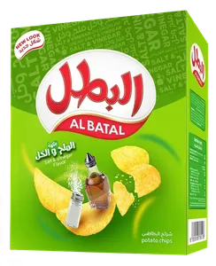 البطل بطاطس ملح وخل 12جم — شدة20
