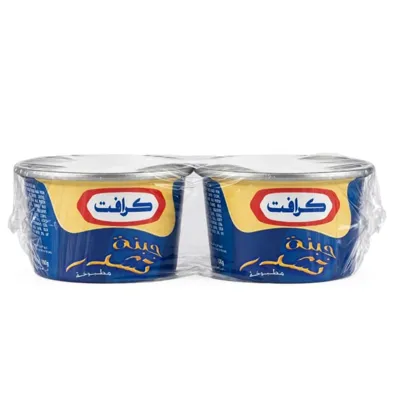 كرافت قالب جبنة شيدر مطبوخة 100 جم — شدة *2