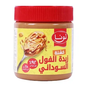 لونا زبدة الفول السوداني (خشنة) 340 جم