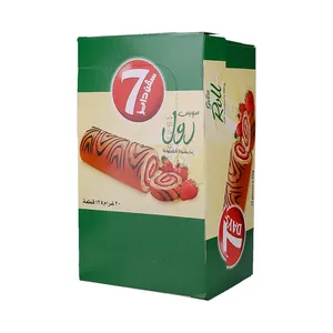 سفن دايز سويس رول الفراوله  20جم — بوكس *12